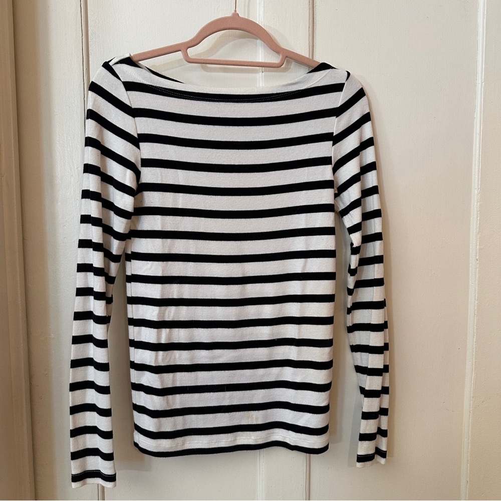 Gap boatneck striped top
